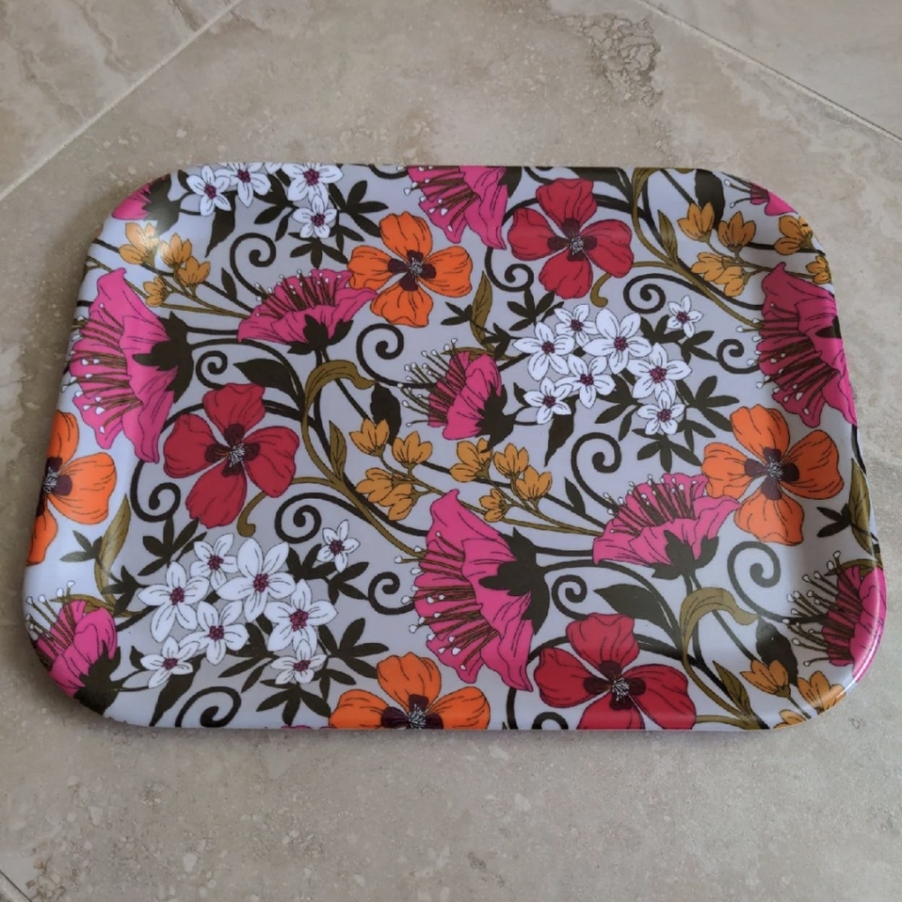 VERA BRADLEY TEA GARDEN TRAY